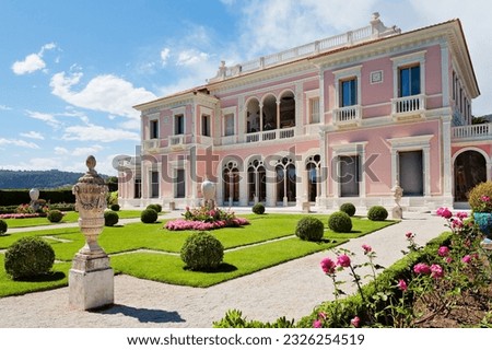 Villa and Garden Ephrussi de Rothschild, French riviera, France