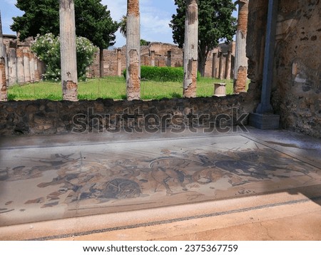 Villa with Garden in Pompeii Italy