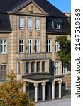 Villa Horion historic listed building in Dusseldorf, Germany. Currently part of Parliament complex (Landtag).
