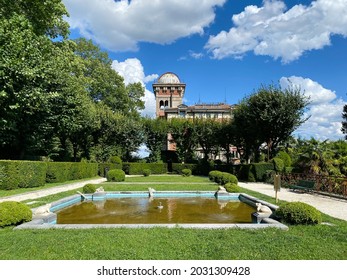 Villa Toeplitz in Varese, Italy. Beautiful garden and public park.