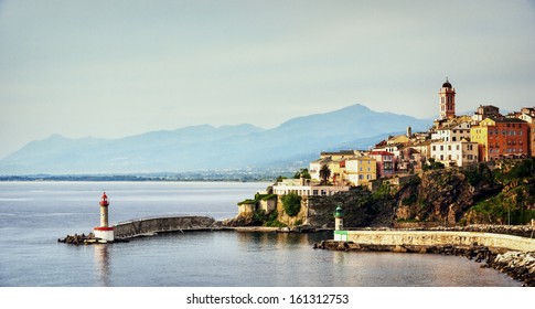 Village Bastia At Corsica - France