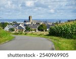 The village of Beauvoir in Normandy, France