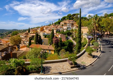 Village Bormeslesmimosas On French Riviera Stock Photo 2176564745 ...