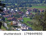 The village of Buonas, Risch Rotkreuz, Canton of Zug, Switzerland