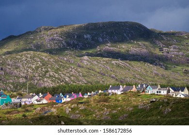 Village Of Eyeries On Beara Ring In Ireland