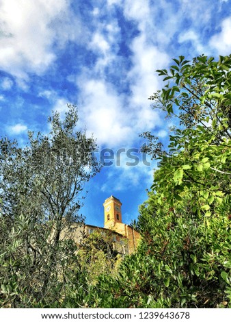 Image, Stock Photo cementerio Cloudless sky