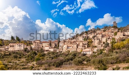 A village in Haut Languedoc, Occitanie, France