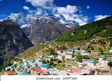 Village In The Himalayas