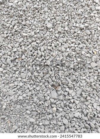 Village Land with small stones. soil with small stones photograph. land photograph