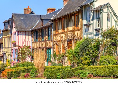 The village of Le bec hellouin Normandy, France