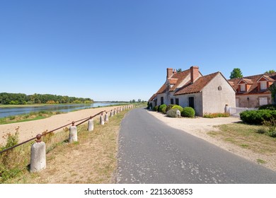 Saint-Benoît-sur-Loire Village In The Loire Valley	