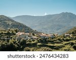 The village of Mela in the mountains of Corsica