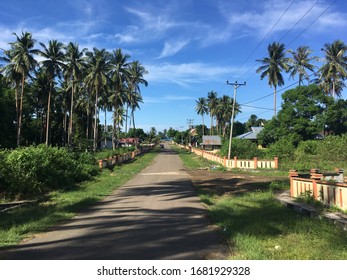 A Village In North Maluku, Indonesia