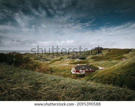 Similar – Foto Bild Traum. Hütte. Norwegen. Mitternachtssonne