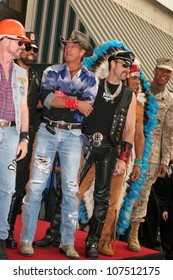 The Village People  At The Hollywood Walk Of Fame Ceremony Honoring The Band, The Village People.  Hollywood Boulevard, Hollywood CA. 09-12-08