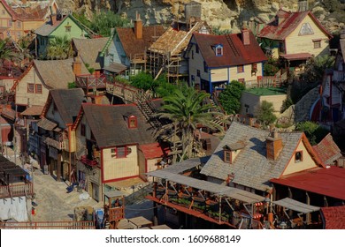 Village "Popeye" on Malta Island