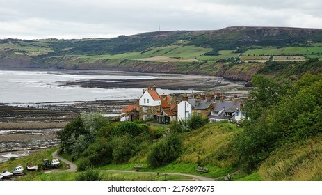 The Village Of Sandsend On The North Yorkshire Coast