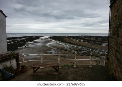 The Village Of Sandsend On The North Yorkshire Coast