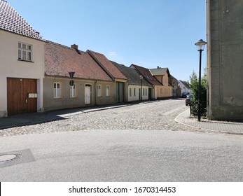 A Village Street In East Germany