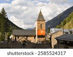Village of A Train at the Station of L