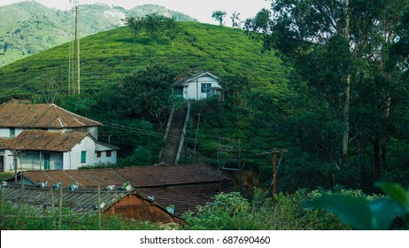 Village In Western Ghats Mountain