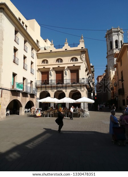 Villareal Spain 7122018 Town Hall Square Stock Photo Edit Now 1330478351