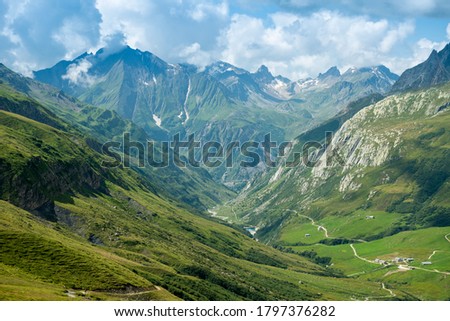 Ville des Glaciers, stage of Tour de Mount Blanc, France