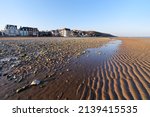 Villers-sur-Mer beach in Normandy coast