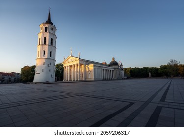 Vilnius Cathedral And Bell Tower - Vilnius, Lithuania