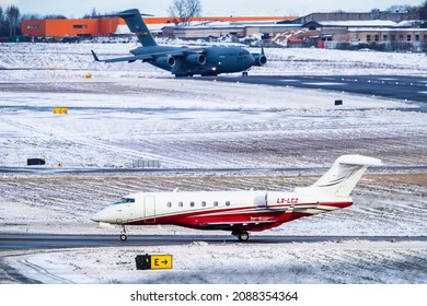 Vilnius Lithuania 2021-12-03
(LX-LCZ) Bombardier Challenger 300