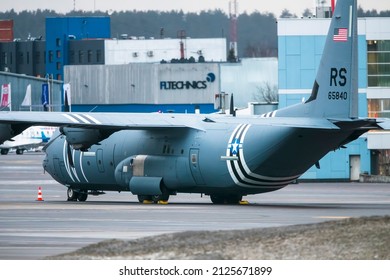 Vilnius Lithuania 2022-02-18
Reg: RS 65840 US Air Force Lockheed Martin C-130J-30 Hercules 