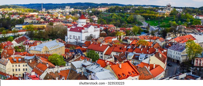 Vilnius Old Town Panorama