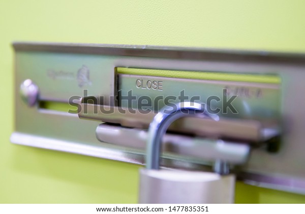 Vilniuslithuania August 13 2019 Lock On Stock Photo Edit Now