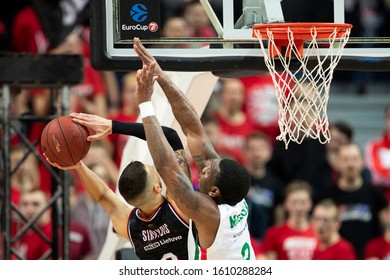 Vilnius/Lithuania January 8, 2020 7DAYS EuroCup  Game Rytas Vilnius Vs Unics Kazan At Siemens Sports Arena.