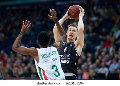 Vilnius/Lithuania January 8, 2020 ECHODAS, MARTYNAS During 7DAYS EuroCup  Game Rytas Vilnius Vs Unics Kazan At Siemens Sports Arena.