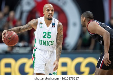 Vilnius/Lithuania January 8, 2020 THEODORE, JORDAN During 7DAYS EuroCup  Game Rytas Vilnius Vs Unics Kazan At Siemens Sports Arena.