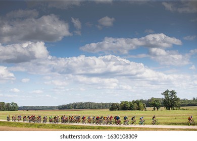 Vilnius/Lithuania June 23, 2019
The UCI Road World Championships Men's Elite Race. 