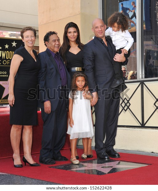 Vin Diesel Family On Hollywood Blvd Stock Photo 152622428 | Shutterstock