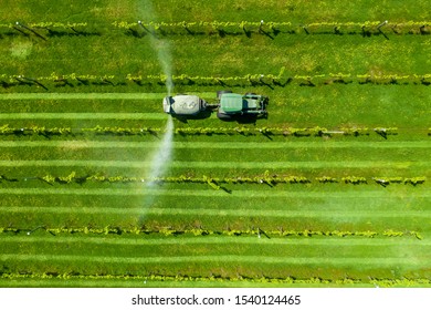Vineyard Spraying Viticulture Tractor  Wine - Shutterstock ID 1540124465