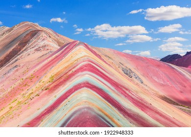 Vinicunca, Peru. Montana de Siete Colores or Rainbow Mountain.