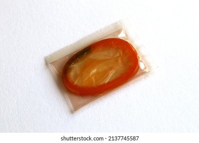 Vintage 1970s Sealed Condom Package