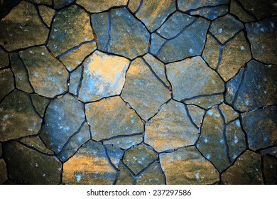 Vintage Abstract Pavement Texture Background Stock Photo 237297586