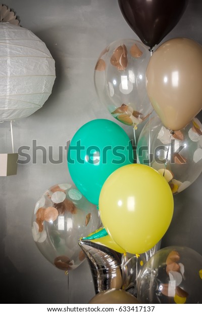 Vintage Air Balloon Paper Airship Like Royalty Free Stock Image