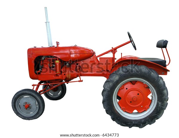 Vintage Allis Chalmers Isolated Clipping Path Stock Photo 6434773 ...