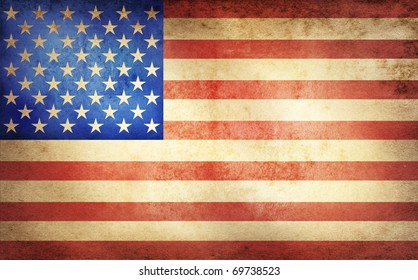 Vintage American Flag