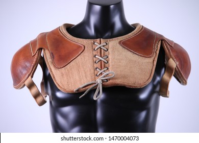 Vintage American Football Shoulder Pads - Powered by Shutterstock