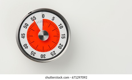 Vintage Analog Kitchen Countdown Timer Classical Stock Photo 671297092 ...