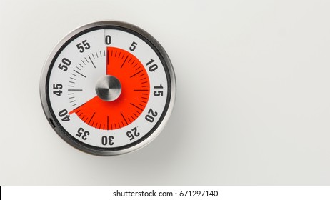 vintage analog kitchen countdown timer classical stock photo edit 40 min timer