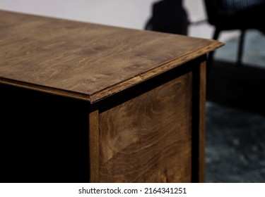 Vintage Antique Restored Wooden Chest Of Drawers.  Classic Table. Craft Dresser. Rustic Furniture