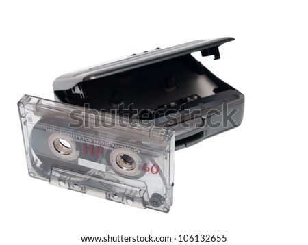  vintage audiotape walkman